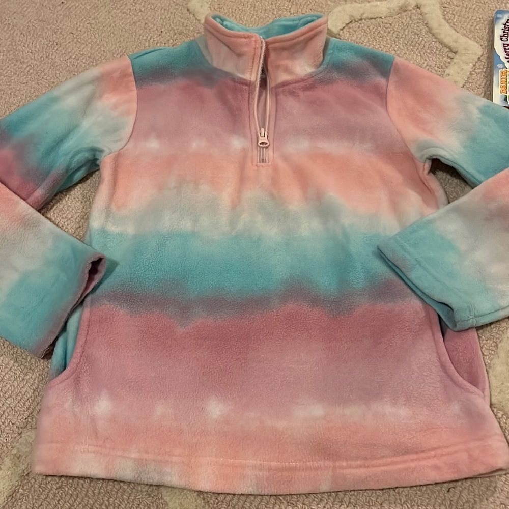 Tye dye fleece